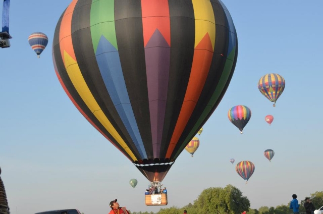 Paseo con globos por Tlaxcala 